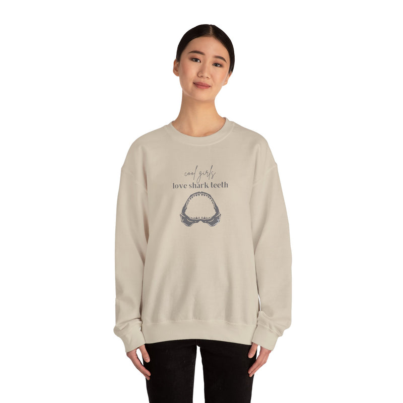 Love Shark Teeth Sweatshirt
