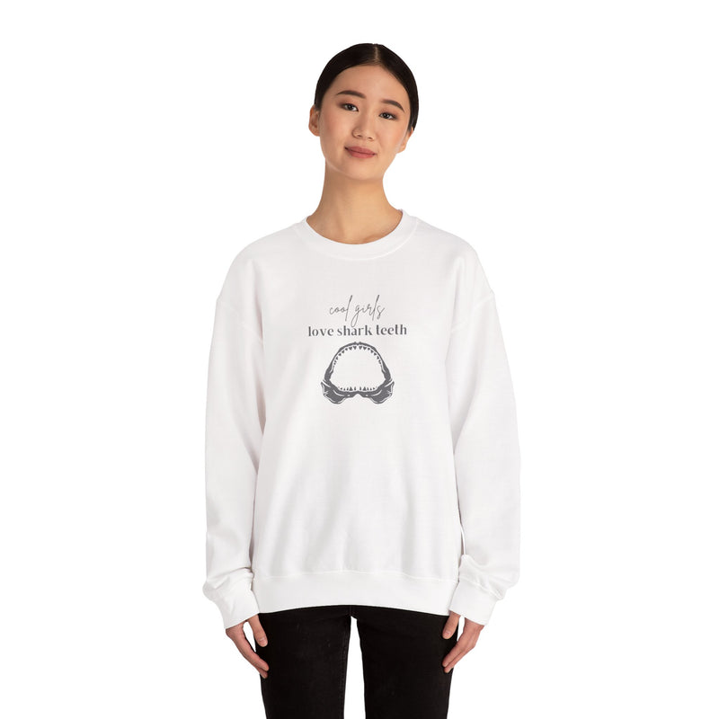 Love Shark Teeth Sweatshirt