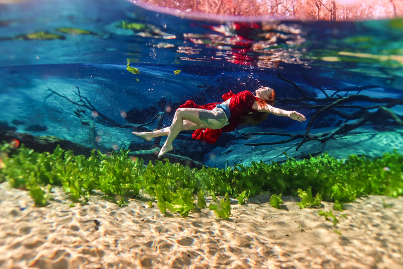 Spring Flow Underwater Photoshoot